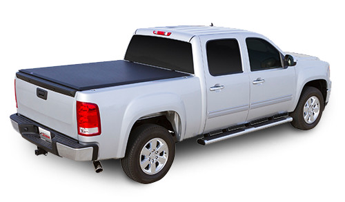 Truck with Roll-up Tonneau Cover