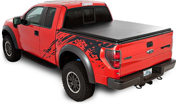 red pickup truck